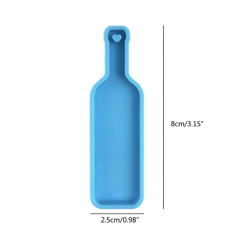4 Pcs DIY Wine Bottle Keychain Epoxy Resin Mold Jewelry Pendants Silicone Mould
4 Pcs DIY Wine Bottle Keychain Epoxy Resin Mold Jewelry Pendants Silicone Mould