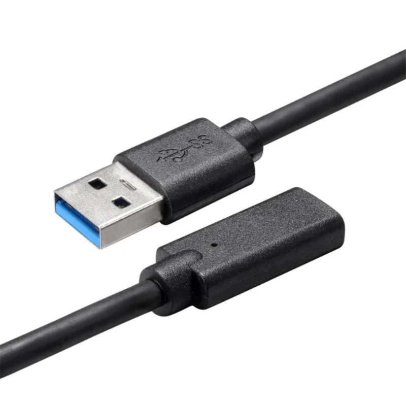 20cm /8inch USB 3.0 Model A to C Female Data Adapter Cable Fast Transmission More Convenient USB to USB Adapters Black
20cm /8inch USB 3.0 Model A to C Female Data Adapter Cable Fast Transmission More Convenient USB to USB Adapters Black