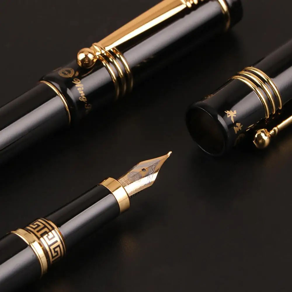 Luxury Men Women Fountain Pen Business Student 0.5mm 1.0mm Extra Fine Nib Calligraphy Office School Supplies Writing Tool 
Luxury Men Women Fountain Pen Business Student 0.5mm 1.0mm Extra Fine Nib Calligraphy Office School Supplies Writing Tool