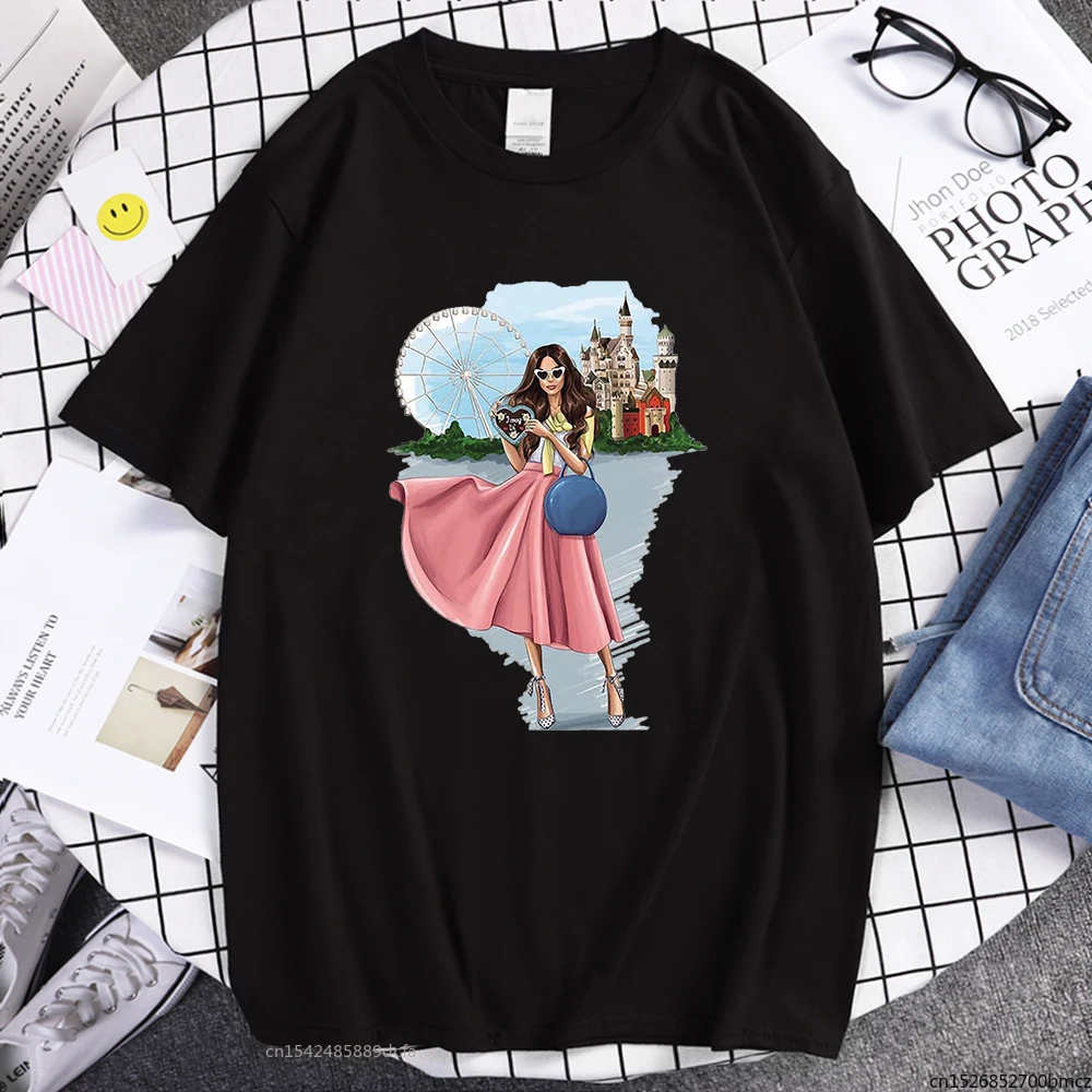 Fashion Beautiful Print T Shirt Fashion Loose Vintage T-Shirts Cool Summer Tee Shirts Oversize
Fashion Beautiful Print T Shirt Fashion Loose Vintage T-Shirts Cool Summer Tee Shirts Oversize