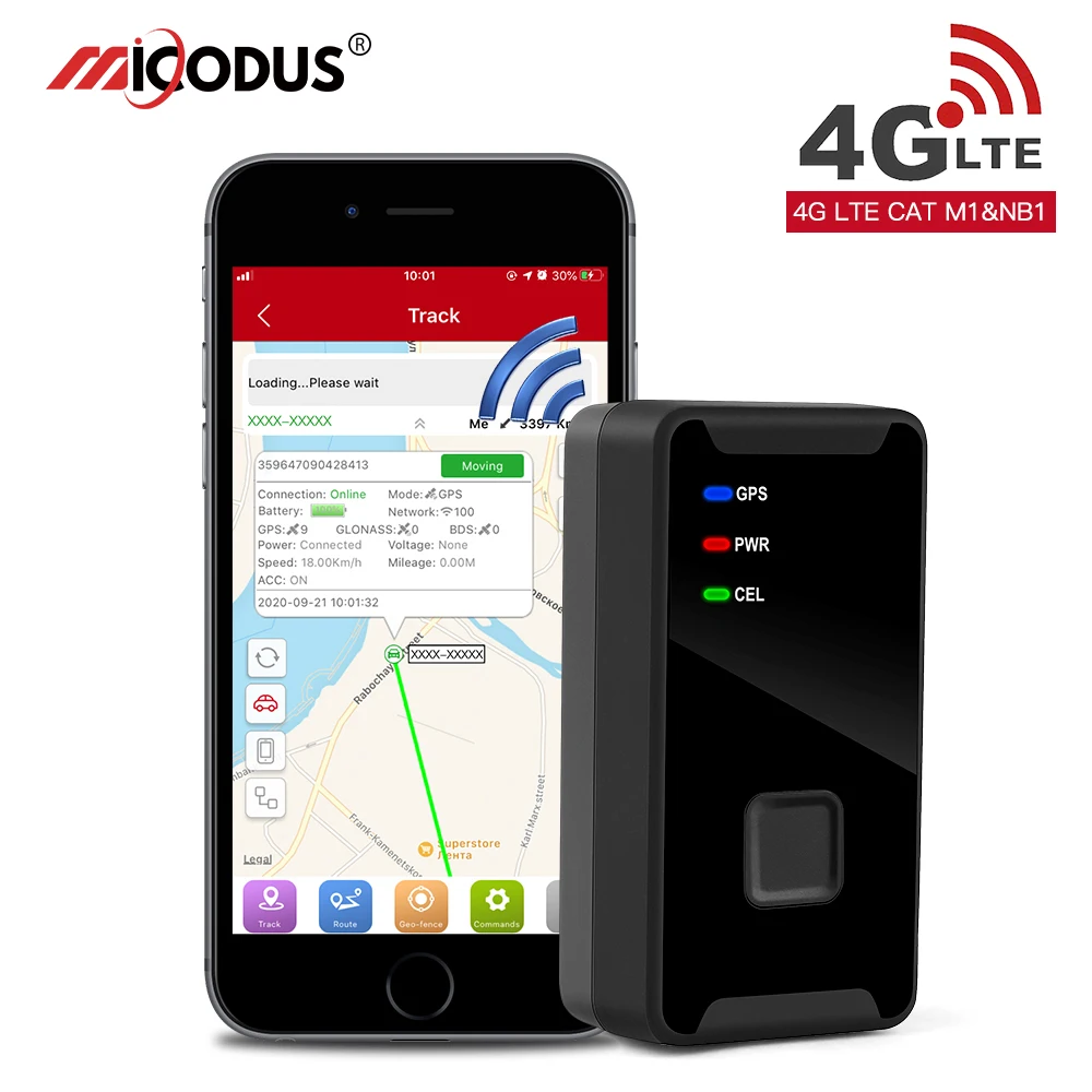 GPS-Трекер 4G LTE Cat M1/NB1 GPS-локатор 7 лет в режиме ожидания | Автомобили и мотоциклы
