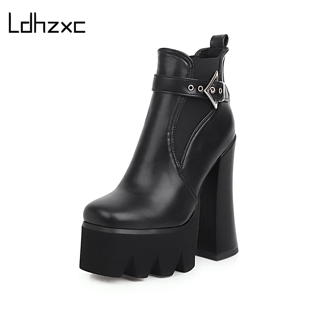 LDHZXC Fashion Motorcycle Boots Women Leather Spring Autumn Metal Buckle High Heels Shoes Zipper Black Ankle Boots Woman Lacing
LDHZXC Fashion Motorcycle Boots Women Leather Spring Autumn Metal Buckle High Heels Shoes Zipper Black Ankle Boots Woman Lacing