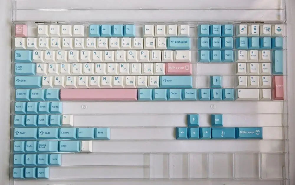 Milk Keycaps Milk Cover Keycap PBT Sublimation Key-Cap Cherry Profile 141 Keys Compatible 87/104/108/84/64/98/96
Milk Keycaps Milk Cover Keycap PBT Sublimation Key-Cap Cherry Profile 141 Keys Compatible 87/104/108/84/64/98/96