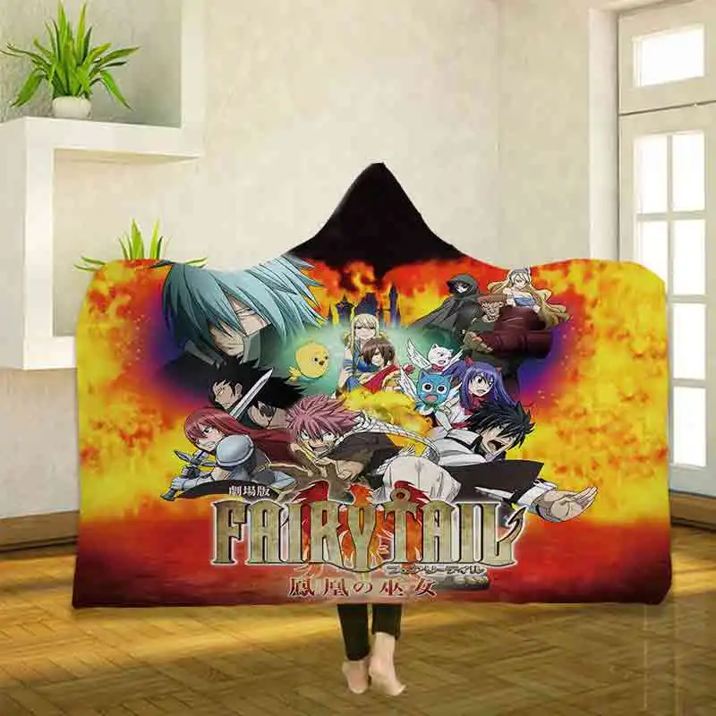Аниме «Fairy Tail», «3D печати пледы с капюшоном Одеяло носки теплые флисовые постельные принадлежности одеяла мягкие взрослых путешествия 02
Аниме «Fairy Tail», «3D печати пледы с капюшоном Одеяло носки теплые флисовые постельные принадлежности одеяла мягкие взрослых путешествия 02