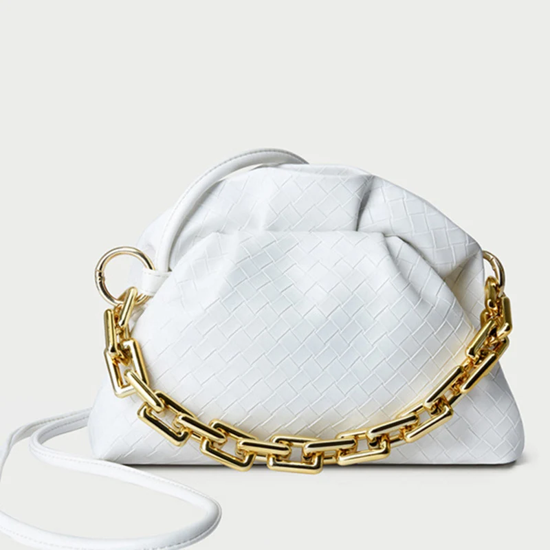 Thick Chain Handbag Women's Cloud Bag Soft Pu Leather Fashion Shoulder Bags 2021 New Luxury Brand Crossbody Bags For Women Purse
Thick Chain Handbag Women's Cloud Bag Soft Pu Leather Fashion Shoulder Bags 2021 New Luxury Brand Crossbody Bags For Women Purse