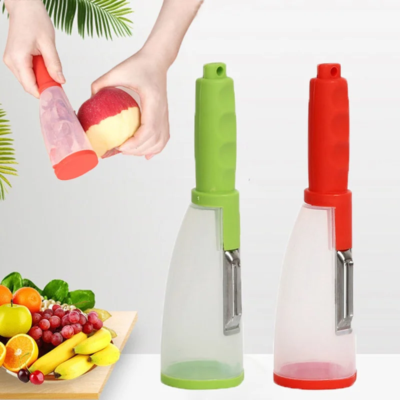 Multifunctional Peeling Knife Storage Type Storage Tube Splash-proof Fruit and Vegetable Peeler Supplies Household Kitchen Tools
Multifunctional Peeling Knife Storage Type Storage Tube Splash-proof Fruit and Vegetable Peeler Supplies Household Kitchen Tools