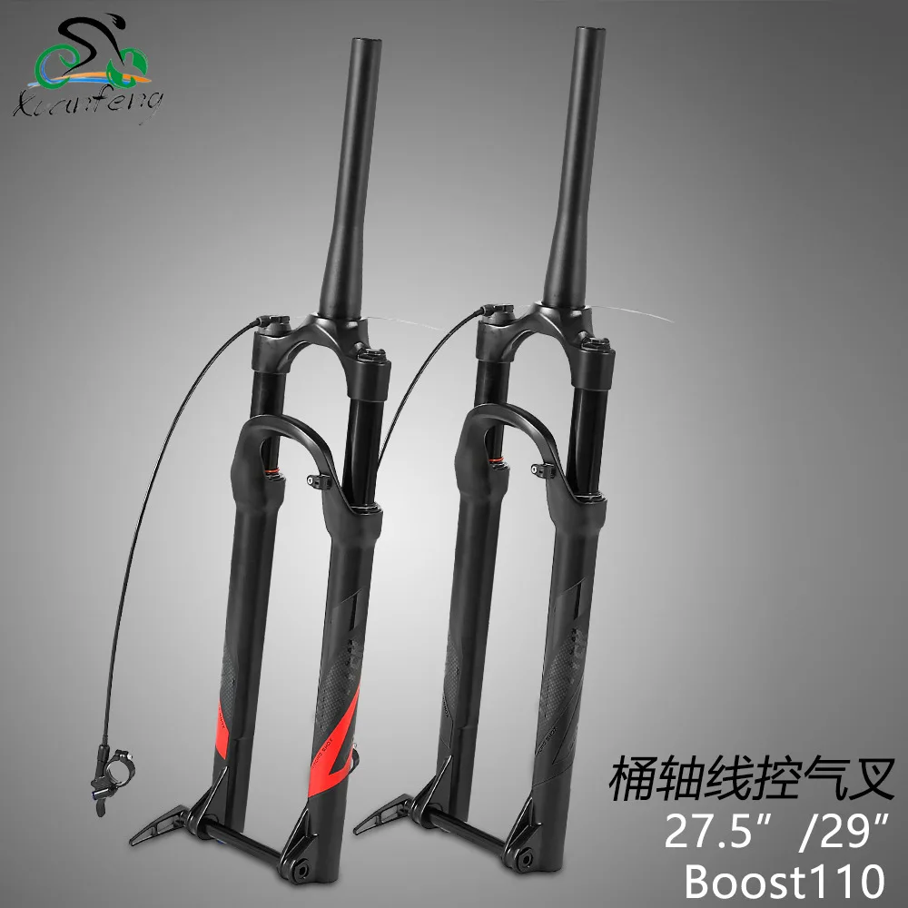 Zhuite aluminum magnesium alloy front axle spinal canal boost 110 barrel axis air control fork shock absorber front fork 27.5/29
Zhuite aluminum magnesium alloy front axle spinal canal boost 110 barrel axis air control fork shock absorber front fork 27.5/29
