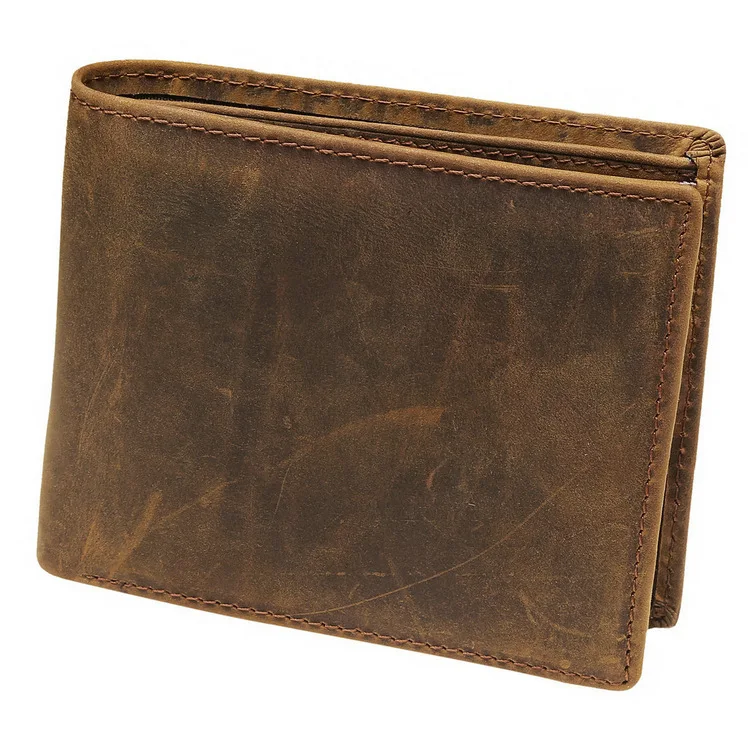 Handmade wallet Vintage Crazy Horse Leather Men's wallet removable horizontal head leather large capacity multi card leather
Handmade wallet Vintage Crazy Horse Leather Men's wallet removable horizontal head leather large capacity multi card leather