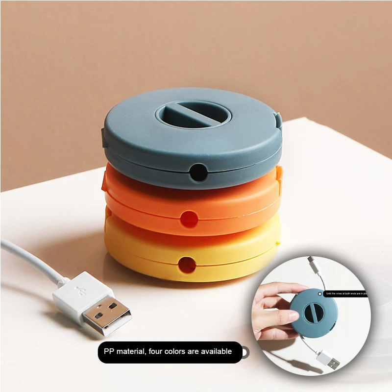 Cable Protector Winder For USB Charging Data Cable Portable Round Rotatable Wire Organizer Box For Charging Data Line Organizer
Cable Protector Winder For USB Charging Data Cable Portable Round Rotatable Wire Organizer Box For Charging Data Line Organizer