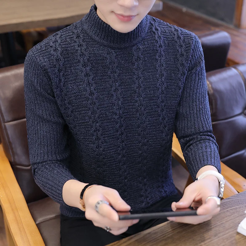 Wholesale 2020 men sweater fashion leisure handsome personality sweater knit cultivate one's morality men's winter
Wholesale 2020 men sweater fashion leisure handsome personality sweater knit cultivate one's morality men's winter