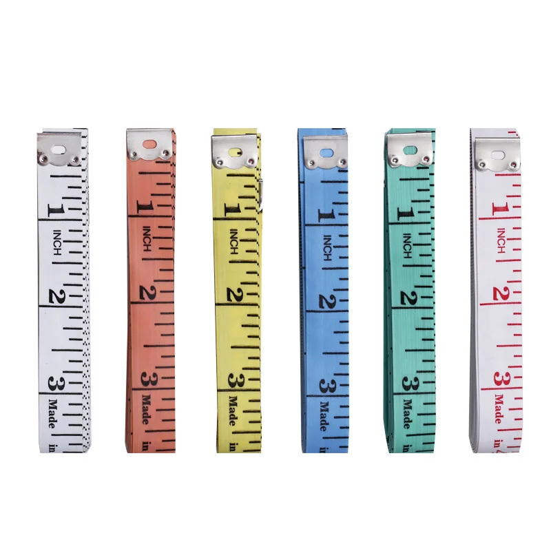 6PCS Plastic Sewing Measuring Tape Ruler Measure Soft Flat Ruler Sewing Ruler Yardstick Cloth Cutting Rulers 150cm
6PCS Plastic Sewing Measuring Tape Ruler Measure Soft Flat Ruler Sewing Ruler Yardstick Cloth Cutting Rulers 150cm