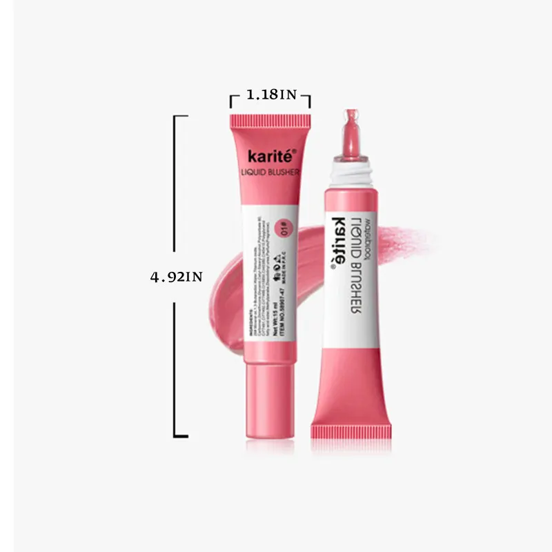 Facial Blusher Liquid Blush Cosmetic Blusher 4colors Long Lasting Natural Blusher Face Contour Makeup Blush Brightens Skin
Facial Blusher Liquid Blush Cosmetic Blusher 4colors Long Lasting Natural Blusher Face Contour Makeup Blush Brightens Skin