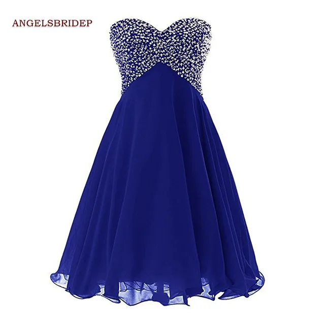 ANGELSBRIDEP Short Homecoming Dresses Sweetheart Beading Vestidos De Festa Junior Graduation Formal Party Gowns
ANGELSBRIDEP Short Homecoming Dresses Sweetheart Beading Vestidos De Festa Junior Graduation Formal Party Gowns