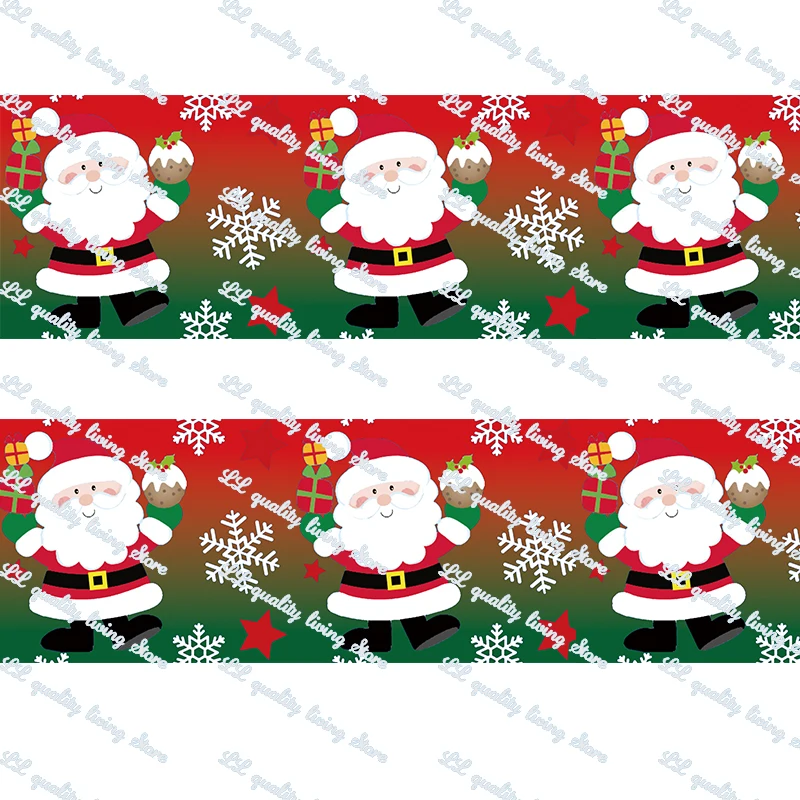 Christmas pattern printed grosgrain ribbon 50 yards gift wrapping diy bows christmas wedding derections ribbons
Christmas pattern printed grosgrain ribbon 50 yards gift wrapping diy bows christmas wedding derections ribbons