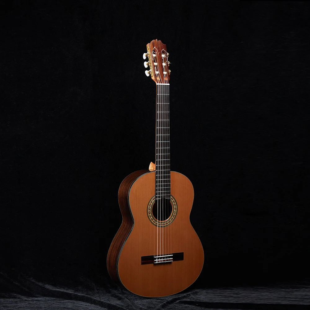 AGHARTHA AG-45 39Inch Classic Guitar Nylon String Top Solid American Cedar Guitar Right Hand Classic Acoustic Guitar
AGHARTHA AG-45 39Inch Classic Guitar Nylon String Top Solid American Cedar Guitar Right Hand Classic Acoustic Guitar