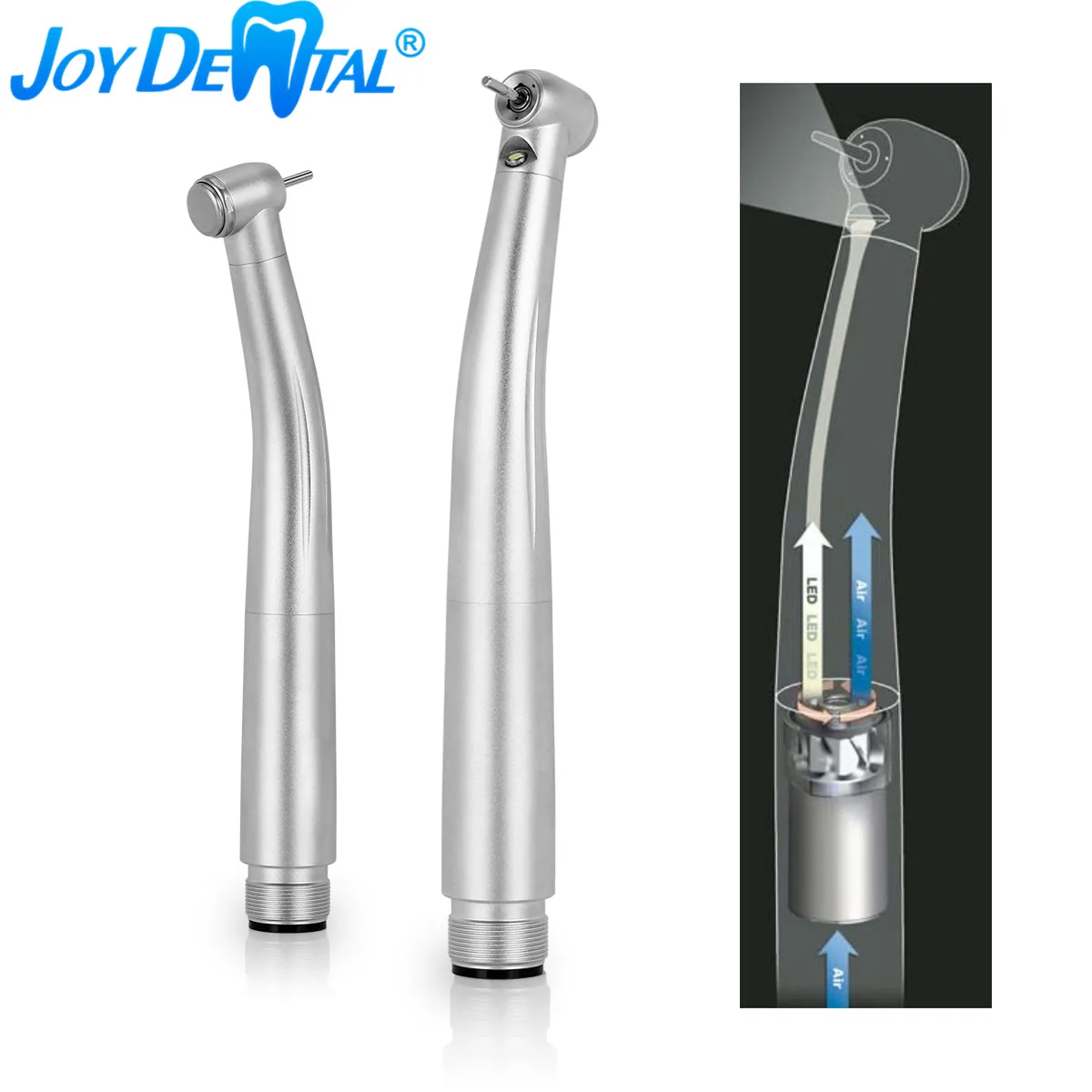 Dental High Speed Standard Head Handpiece LED E Generator Self Power Turbine Push Button 3 Way Spray Ceramic Bearing
Dental High Speed Standard Head Handpiece LED E Generator Self Power Turbine Push Button 3 Way Spray Ceramic Bearing