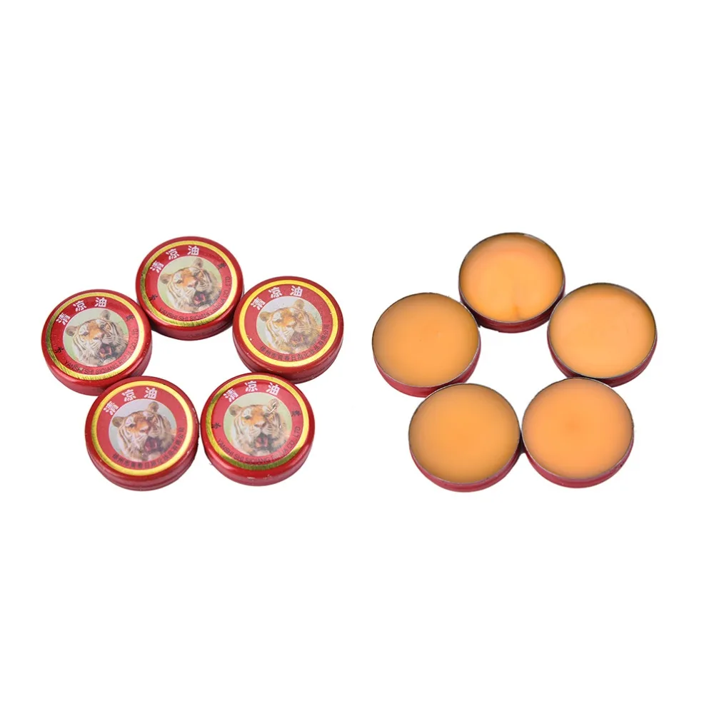 New 5pcs Chinese Tiger Magic Balm Refresh Influenza Treatment Cold Headache DizzinessMuscle Massager Relax Essential Oil
New 5pcs Chinese Tiger Magic Balm Refresh Influenza Treatment Cold Headache DizzinessMuscle Massager Relax Essential Oil