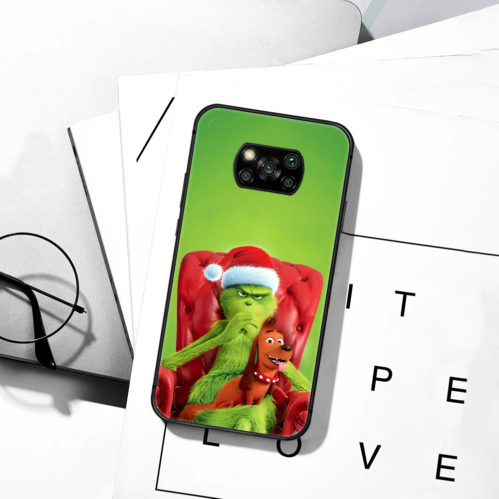 G-Grinch Stole Christmas Cartoon Phone Case For Xiaomi Mi 8 9 Note 10 A3 9T 10T 11 Poco x3 Lite Pro NFC Ultra black Shell
G-Grinch Stole Christmas Cartoon Phone Case For Xiaomi Mi 8 9 Note 10 A3 9T 10T 11 Poco x3 Lite Pro NFC Ultra black Shell
