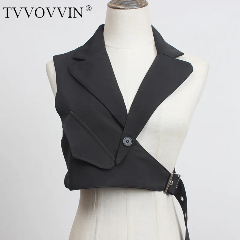 TVVOVVIN Patchwork Women Waistcoat Plaid One Shoulder Asymmetry Waistcoats Women Irregular Vest Coat Fashion Vest Jacket BT6Z
TVVOVVIN Patchwork Women Waistcoat Plaid One Shoulder Asymmetry Waistcoats Women Irregular Vest Coat Fashion Vest Jacket BT6Z