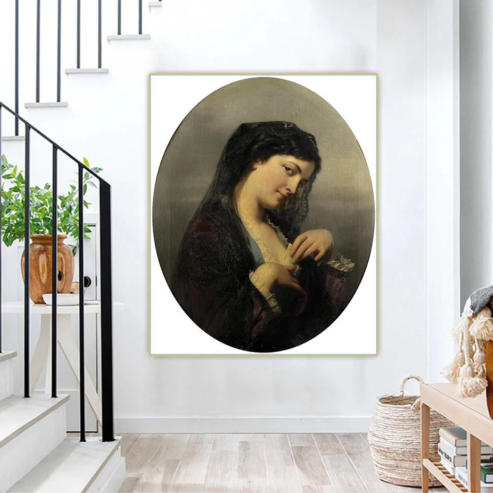 Fritz Zuber-Buhler "A cherished love letter" Canvas Oil Paintings Aesthetics Decorative Wall Decor Home Living Room Decoration
Fritz Zuber-Buhler "A cherished love letter" Canvas Oil Paintings Aesthetics Decorative Wall Decor Home Living Room Decoration