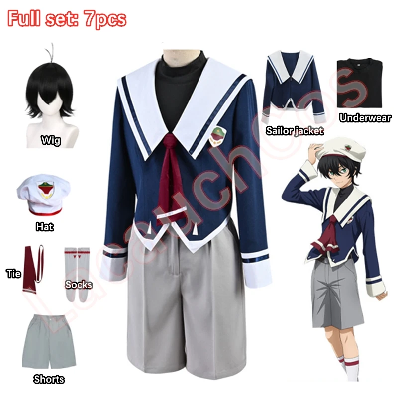 Anime Miya Cosplay Costume SK8 the Infinity Miya Chinen Cosplay SK8 Short Wig Hat Socks Sailor suit Coat Shorts Uniform Outfit
Anime Miya Cosplay Costume SK8 the Infinity Miya Chinen Cosplay SK8 Short Wig Hat Socks Sailor suit Coat Shorts Uniform Outfit
