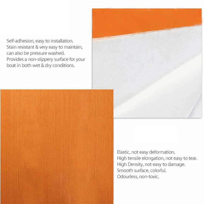 1 Roll 60x200Cm Decking EVA Foam Marine Flooring Boat Decking Self Adhesive Teak Sheet Marine Wood Floor Pad Carpet
1 Roll 60x200Cm Decking EVA Foam Marine Flooring Boat Decking Self Adhesive Teak Sheet Marine Wood Floor Pad Carpet