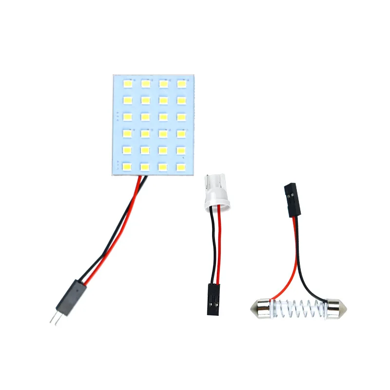 2 шт. светодиодный купольный панельный светильник для автомобиля интерьерная лампа для чтения лампа для крыши с T10 C5W Festoon 2 адаптер база 24SMD
2 шт. светодиодный купольный панельный светильник для автомобиля интерьерная лампа для чтения лампа для крыши с T10 C5W Festoon 2 адаптер база 24SMD