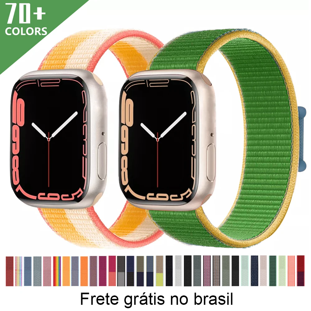 Braided Solo Loop Nylon Strap For Apple Watch band 38mm 42mm 44mm 40mm 45mm 41mm Bracelet iWatch Series 4 5 SE 6 7 Watchband
Braided Solo Loop Nylon Strap For Apple Watch band 38mm 42mm 44mm 40mm 45mm 41mm Bracelet iWatch Series 4 5 SE 6 7 Watchband