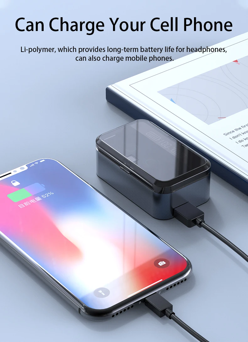 New G09 TWS Touch 5.0 Wireless Bluetooth Earphones HD Stereo Noise Sport Game Sweatproof For IOS Android Phone
New G09 TWS Touch 5.0 Wireless Bluetooth Earphones HD Stereo Noise Sport Game Sweatproof For IOS Android Phone