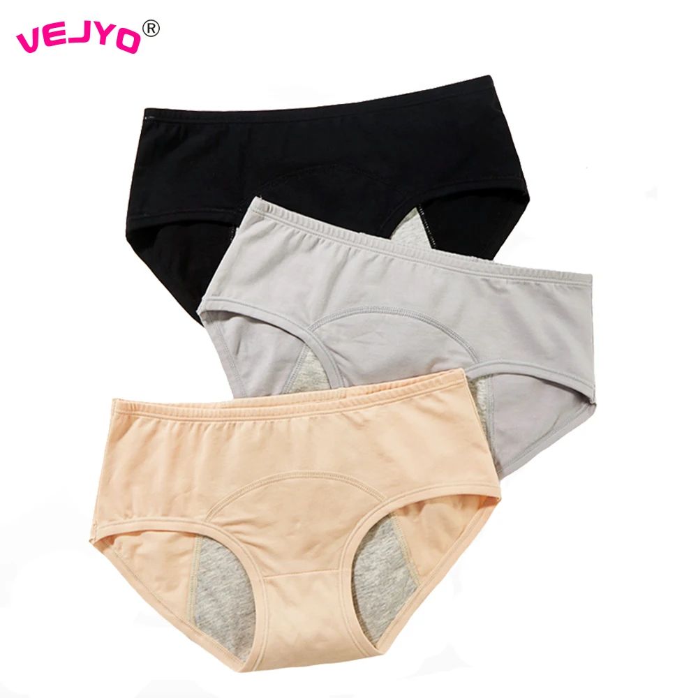 3pcs Women Breathable Cotton Period Panties Teen Girls Absorbent Leak Proof Menstrual Underwear Feminine Hygiene Product
3pcs Women Breathable Cotton Period Panties Teen Girls Absorbent Leak Proof Menstrual Underwear Feminine Hygiene Product