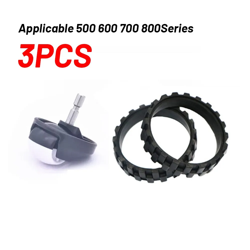 3pcs Wheel Tire Cover Kit For IRobot 500/600/700/800 Serie 50mm*45mm Sweeper Robot Cleaning Accessories For Home
3pcs Wheel Tire Cover Kit For IRobot 500/600/700/800 Serie 50mm*45mm Sweeper Robot Cleaning Accessories For Home