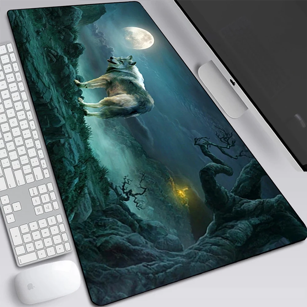 Большой игровой коврик для мыши Moon Snow Wolf, Настольный коврик XXL для ноутбука, коврик для клавиатуры, офисный коврик для мыши
Большой игровой коврик для мыши Moon Snow Wolf, Настольный коврик XXL для ноутбука, коврик для клавиатуры, офисный коврик для мыши