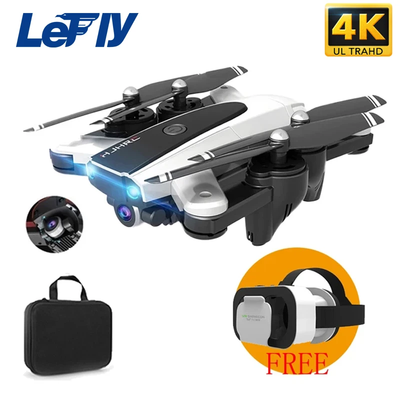 New HJ68 Foldable Professional Drone With Camera 4K HD Selfie Follow WiFi FPV Wide Angle RC Four Axis Helicopter With VR Glasses
New HJ68 Foldable Professional Drone With Camera 4K HD Selfie Follow WiFi FPV Wide Angle RC Four Axis Helicopter With VR Glasses