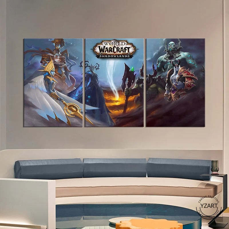 3pcs WOW Game Poster Canvas Wall Art Paintings World of Warcraf Canvas Poster Paintings for Wall Decor-NO FRAME
3pcs WOW Game Poster Canvas Wall Art Paintings World of Warcraf Canvas Poster Paintings for Wall Decor-NO FRAME