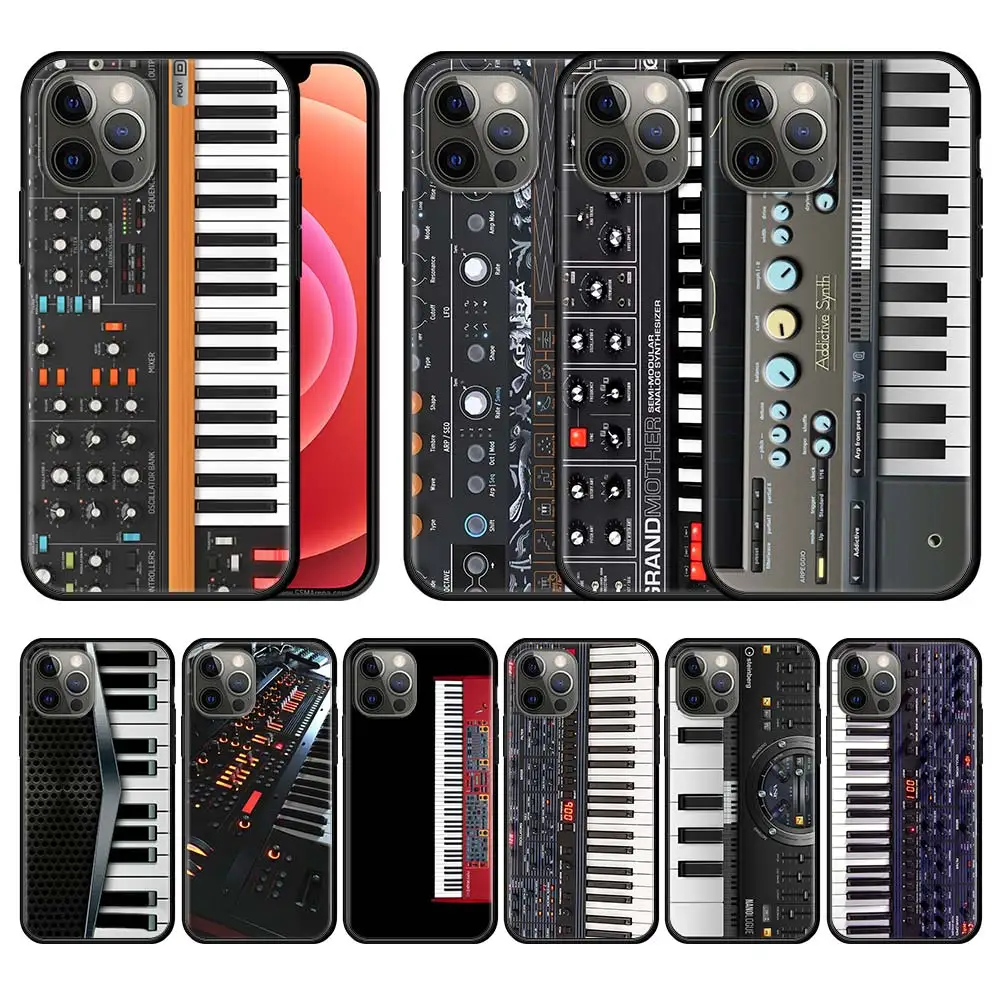 Mobile Phone Case for Apple iPhone 11 12 Pro Max 7 8 Plus SE Soft Cover X Black Celular Bumper Krajews Synth Synthesizer Pattern
Mobile Phone Case for Apple iPhone 11 12 Pro Max 7 8 Plus SE Soft Cover X Black Celular Bumper Krajews Synth Synthesizer Pattern