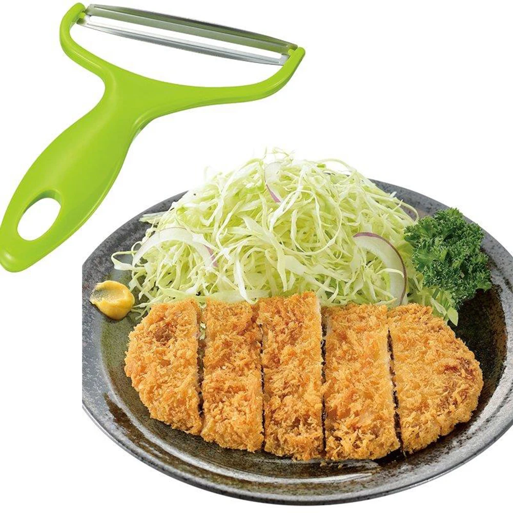 HOT Vegetable Peeler Creative Kitchen Gadgets High Quality Cabbage Grater Fashion Salad Slicer Cutter High Quality Fruit Knifes
HOT Vegetable Peeler Creative Kitchen Gadgets High Quality Cabbage Grater Fashion Salad Slicer Cutter High Quality Fruit Knifes