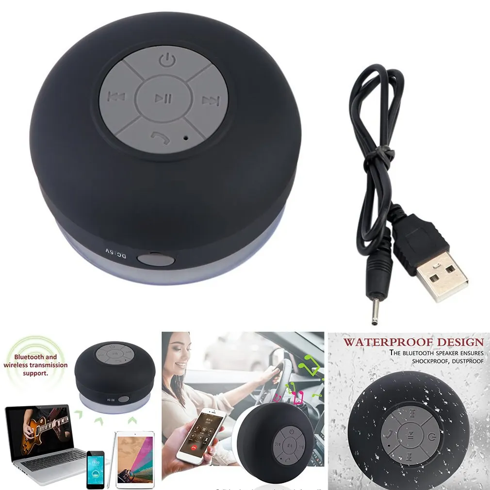 2021 Portable Waterproof Speaker Bluetooth Car Handsfree Receive Call Music Suction Mic Mini Loudspeaker Box Wireless Speakers
2021 Portable Waterproof Speaker Bluetooth Car Handsfree Receive Call Music Suction Mic Mini Loudspeaker Box Wireless Speakers
