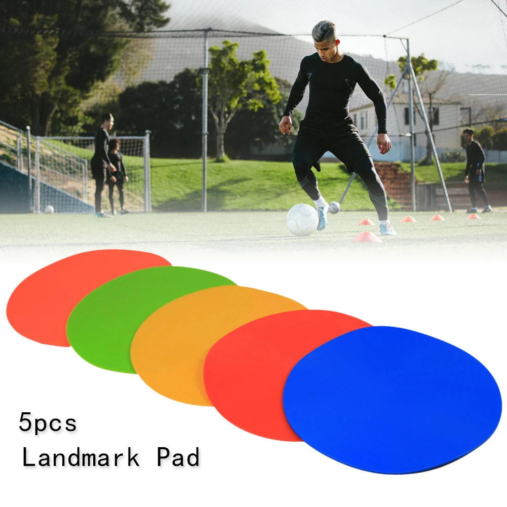 5pcs/lot Colorful Round PVC Flat Training Spot Markers Soft Football Pitch Floor Discs Soccer Training Land Mark Pads
5pcs/lot Colorful Round PVC Flat Training Spot Markers Soft Football Pitch Floor Discs Soccer Training Land Mark Pads