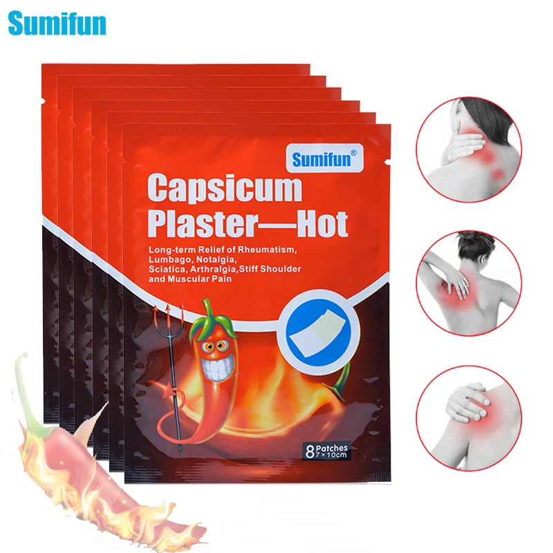 48 шт./6 упаковок, обезболивающие Пластыри для спины и плеч
48 шт./6 упаковок, обезболивающие Пластыри для спины и плеч