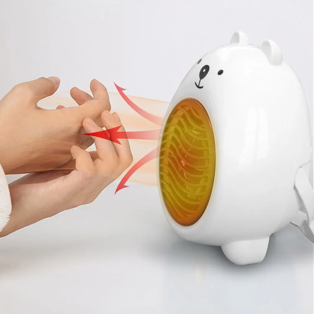 Mini Cartoon Bear Heater Handheld Fan Heater Office Household Electric Heater Fast Heating Fan Warmer Machine
Mini Cartoon Bear Heater Handheld Fan Heater Office Household Electric Heater Fast Heating Fan Warmer Machine