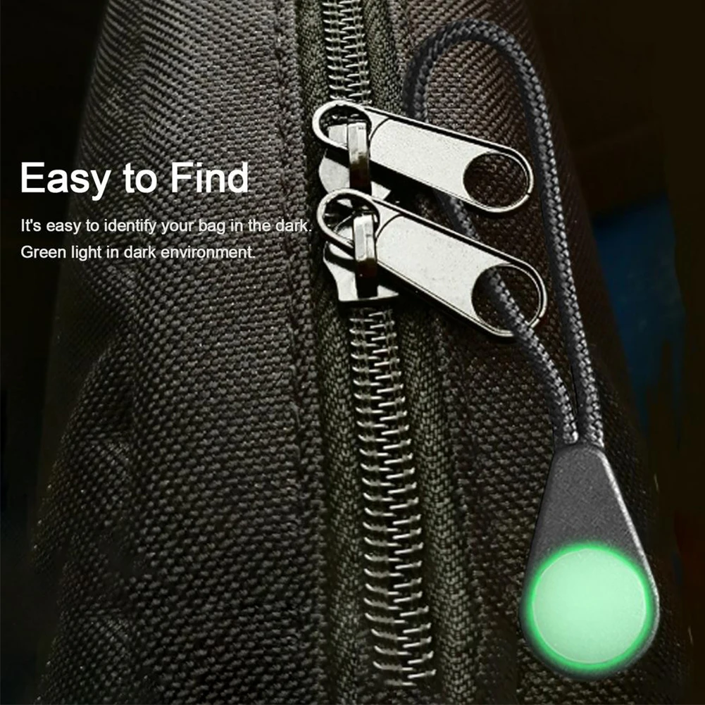 10/20/30pcs Zipper Pull Ideal kit Markers Ultra-Bright Glow in The Dark Night for Coats Jackets rucksacks and Tent Zippers | Спорт и