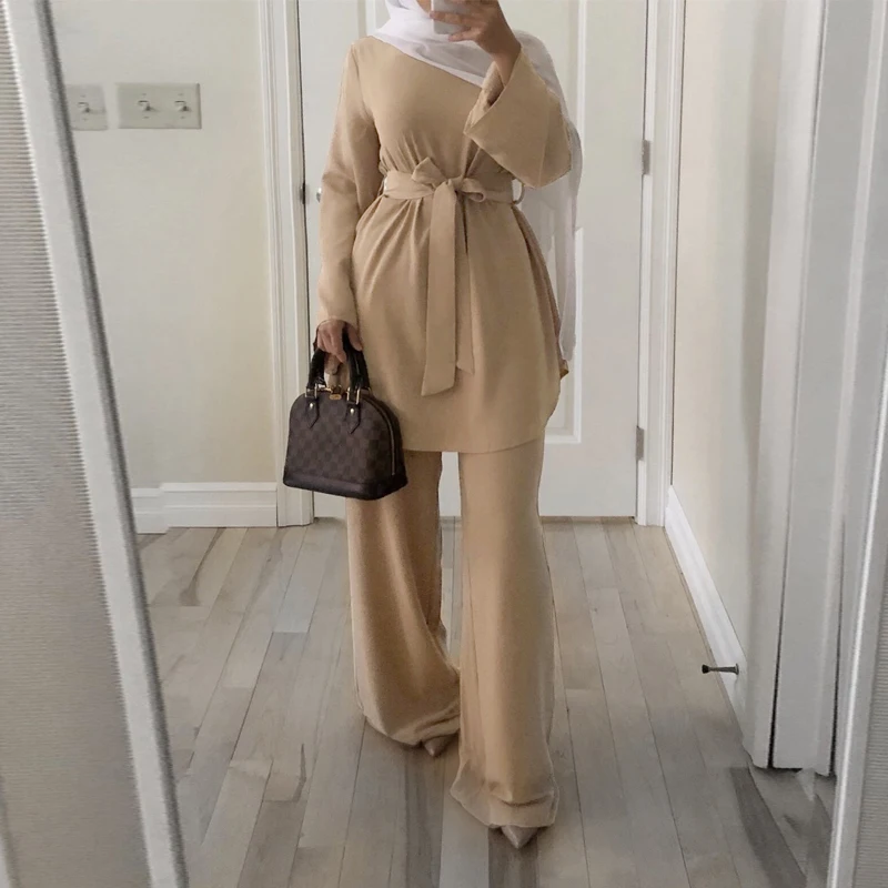 Eid Mubarak Kaftan Dubai Abaya Turkey Muslim Fashion Hijab Dress Sets Islam Clothing Abayas For Women Musulman Ensembles De Mode
Eid Mubarak Kaftan Dubai Abaya Turkey Muslim Fashion Hijab Dress Sets Islam Clothing Abayas For Women Musulman Ensembles De Mode