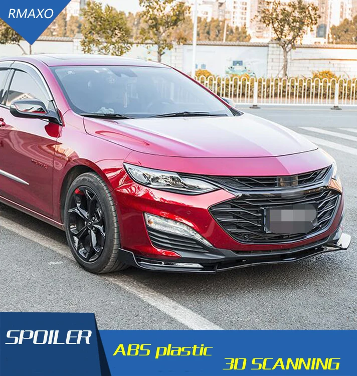 Задний спойлер для Malibu XL 2017 2019 задний ABS диффузор переднего бампера защитные