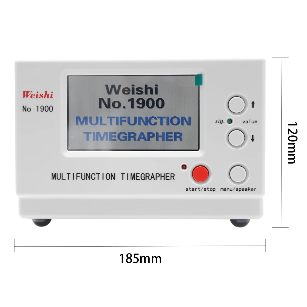 New WeiShi No.1900 Professional Timegrapher Precise Mechanical Watch Test Repairing Tool Instrument
New WeiShi No.1900 Professional Timegrapher Precise Mechanical Watch Test Repairing Tool Instrument