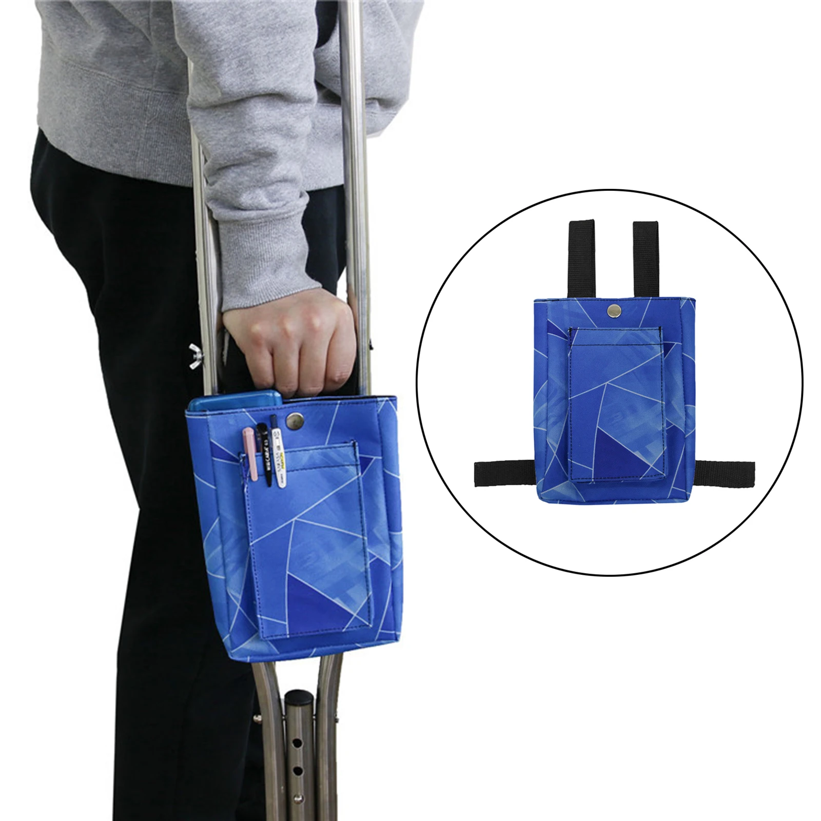 Crutch Bag Pouch for Crutches - Universal Accessories for Men, Women and Kids - Lightweight Carry on Storage Pockets
Crutch Bag Pouch for Crutches - Universal Accessories for Men, Women and Kids - Lightweight Carry on Storage Pockets