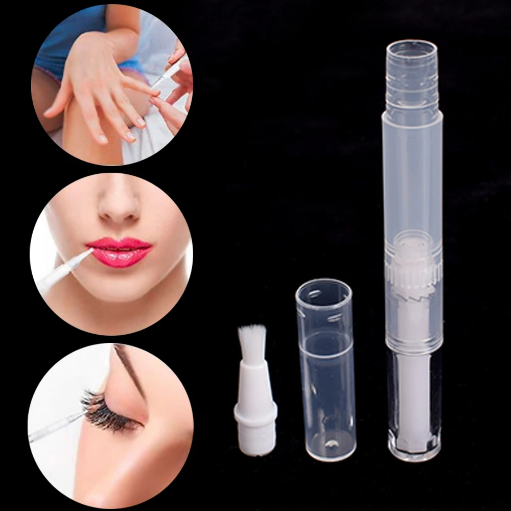 1 pc Cuticle Oil Container With Brush Lip Balm Nail polish Tube Empty Twist Pen Teeth whitening pen Cosmetic Plastic Perfume
1 pc Cuticle Oil Container With Brush Lip Balm Nail polish Tube Empty Twist Pen Teeth whitening pen Cosmetic Plastic Perfume