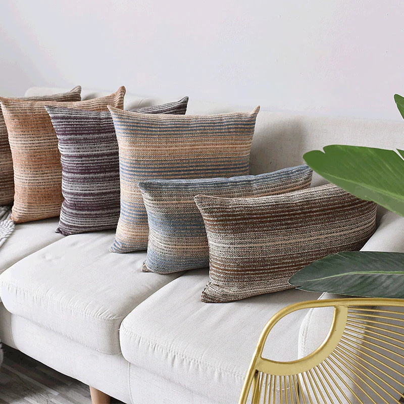 1pcs Chenille Fabric Pillowcover Striped Grid Throw Cushion Cover Living Room Decoration Sofa Bed Office Waist Pillowcase 40813
1pcs Chenille Fabric Pillowcover Striped Grid Throw Cushion Cover Living Room Decoration Sofa Bed Office Waist Pillowcase 40813
