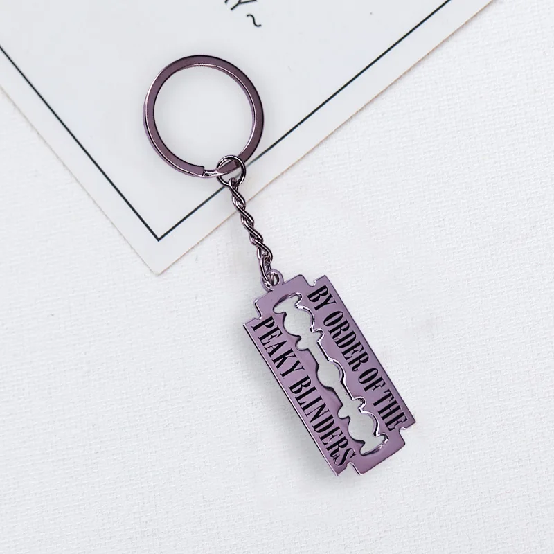 Urban Street Gang Razor Blade Keychain By Order of The Peaky Blinders Metal Keyring Accessories 2021
Urban Street Gang Razor Blade Keychain By Order of The Peaky Blinders Metal Keyring Accessories 2021