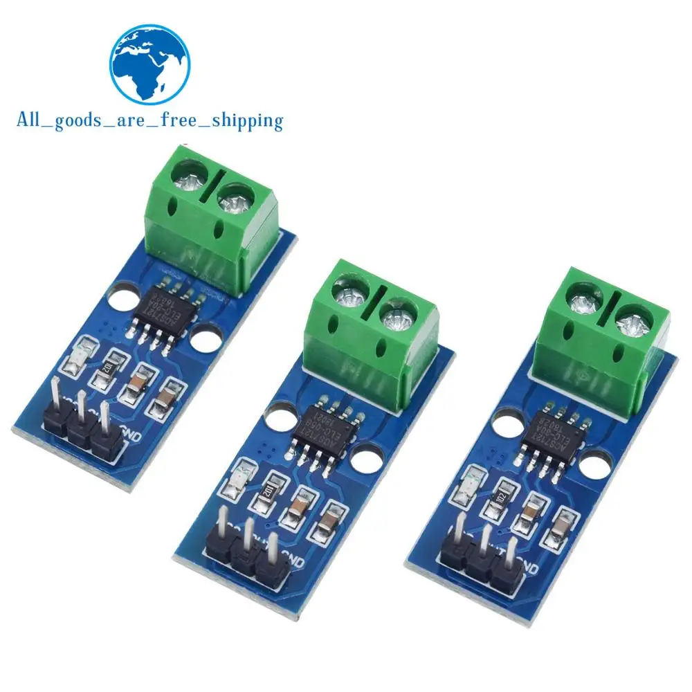 TZT Hot Sale ACS712 5A 20A 30A Range Hall Current Sensor Module ACS712 Module For Arduino 5A 20A 30A
TZT Hot Sale ACS712 5A 20A 30A Range Hall Current Sensor Module ACS712 Module For Arduino 5A 20A 30A