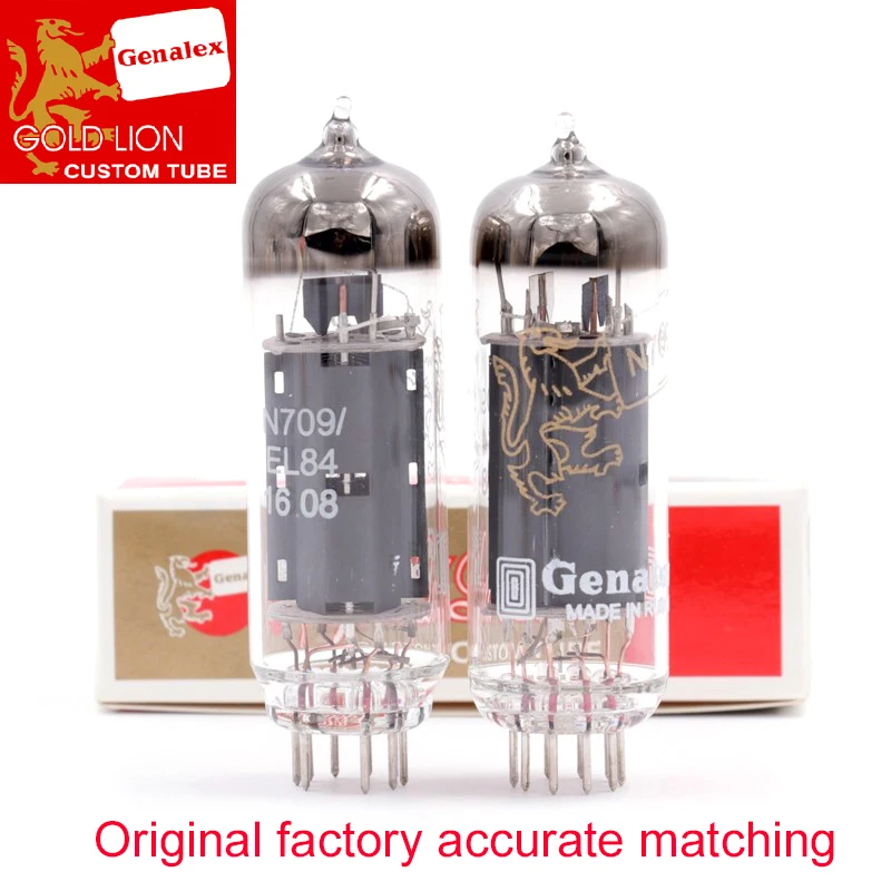 GOLD LION N709/EL84 Vacuum Tube Original Factory Accurate Matching Electron Tube Free Shipping
GOLD LION N709/EL84 Vacuum Tube Original Factory Accurate Matching Electron Tube Free Shipping